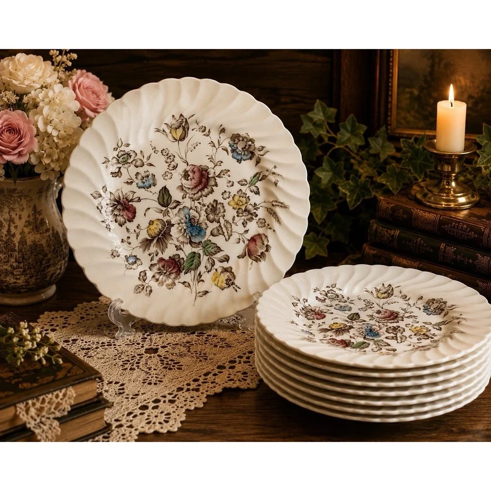Vintage Johnson Brothers Staffordshire Bouquet 10